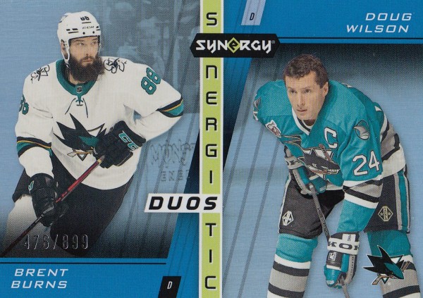 insert karta BURNS/WILSON 21-22 Synergy Synergistic Duos Stars and Legends /899